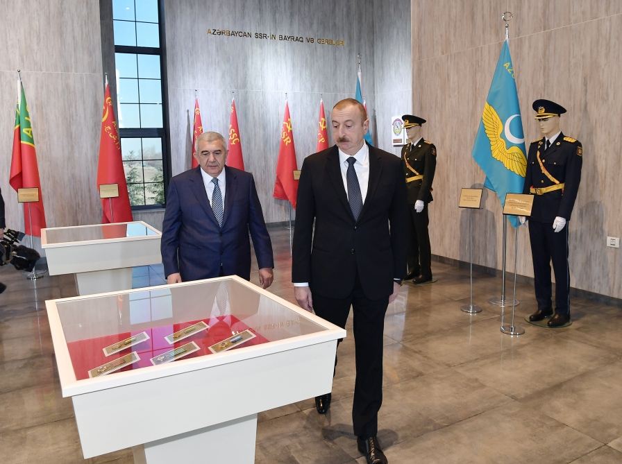 Azerbaijani president inaugurates State Symbols Museum in Tovuz district (PHOTO)