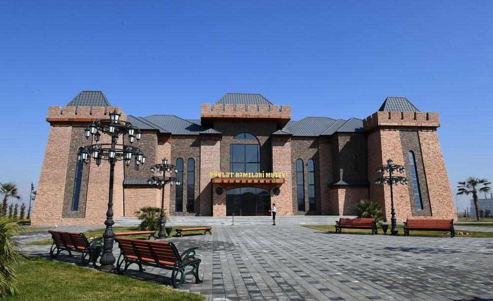 Azerbaijani president inaugurates State Symbols Museum in Tovuz district (PHOTO)