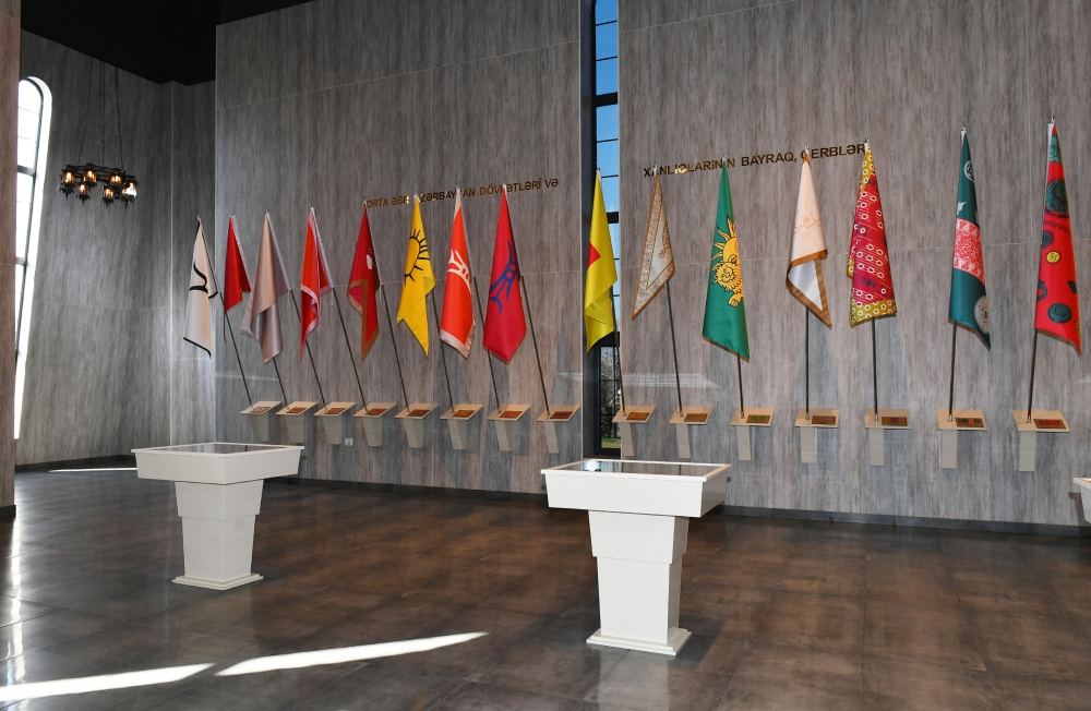 Azerbaijani president inaugurates State Symbols Museum in Tovuz district (PHOTO)