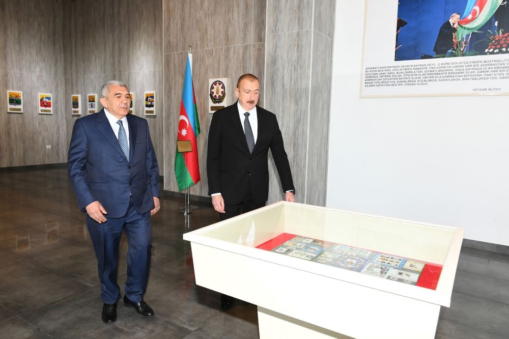 Azerbaijani president inaugurates State Symbols Museum in Tovuz district (PHOTO)