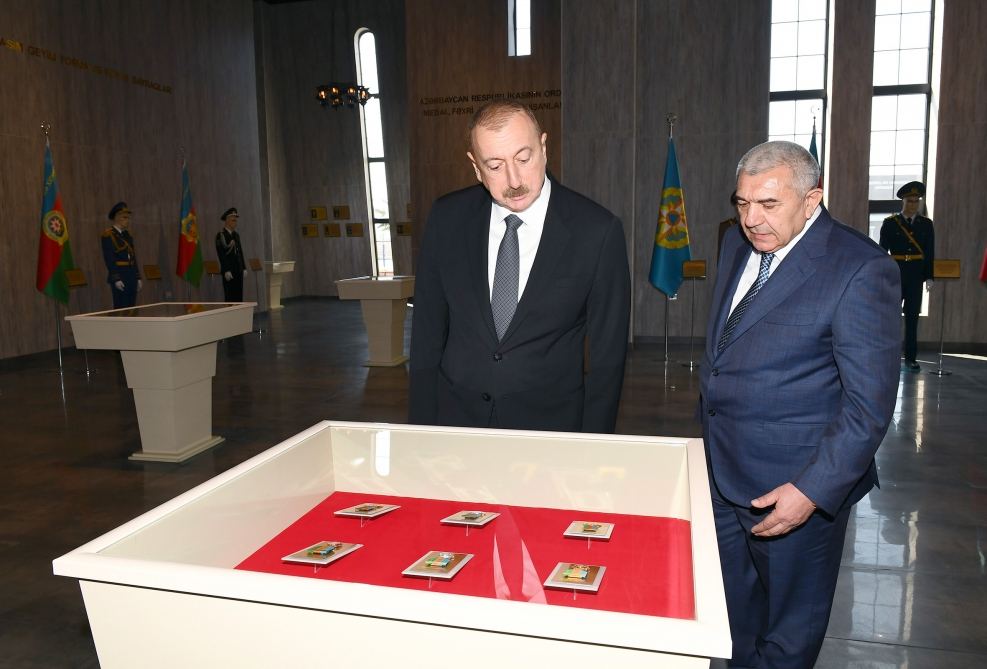 Azerbaijani president inaugurates State Symbols Museum in Tovuz district (PHOTO)