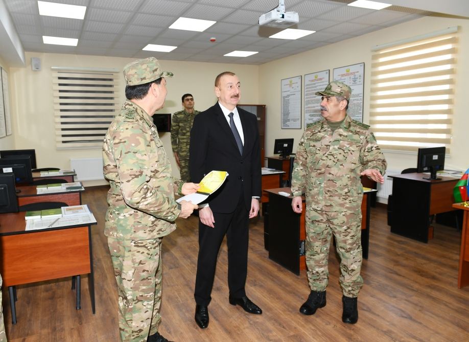 President Ilham Aliyev attended inauguration of Defense Ministry’s military unit (PHOTO)