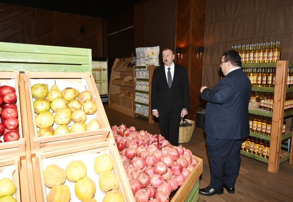 President Ilham Aliyev inaugurated Aghstafa Agro-Industrial Complex (PHOTO/VIDEO)
