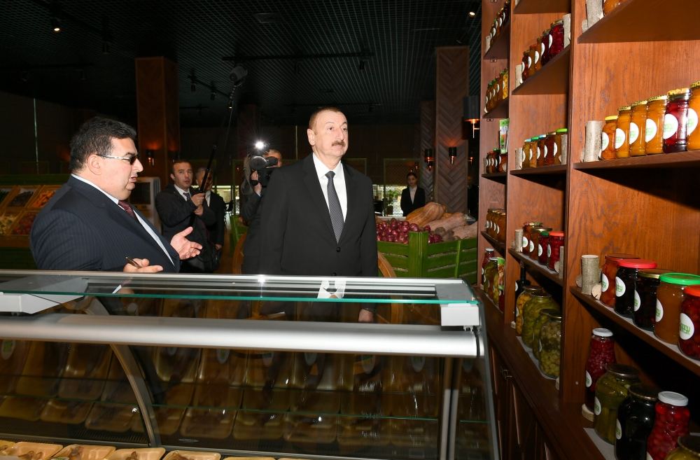 President Ilham Aliyev inaugurated Aghstafa Agro-Industrial Complex (PHOTO/VIDEO)