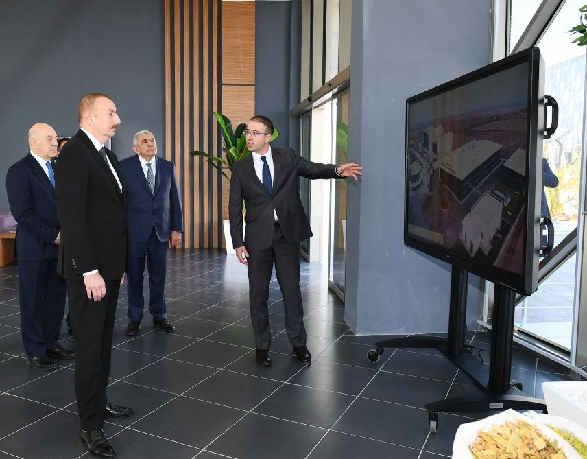 Azerbaijani president opens “ASAN Hayat” complex in Tovuz district (PHOTO)