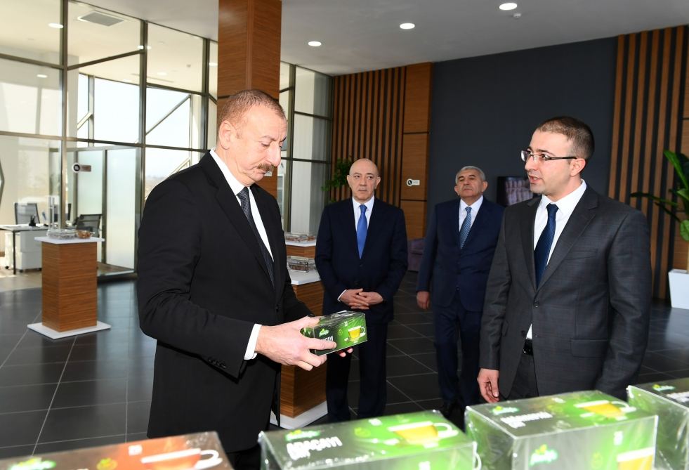 Azerbaijani president opens “ASAN Hayat” complex in Tovuz district (PHOTO)