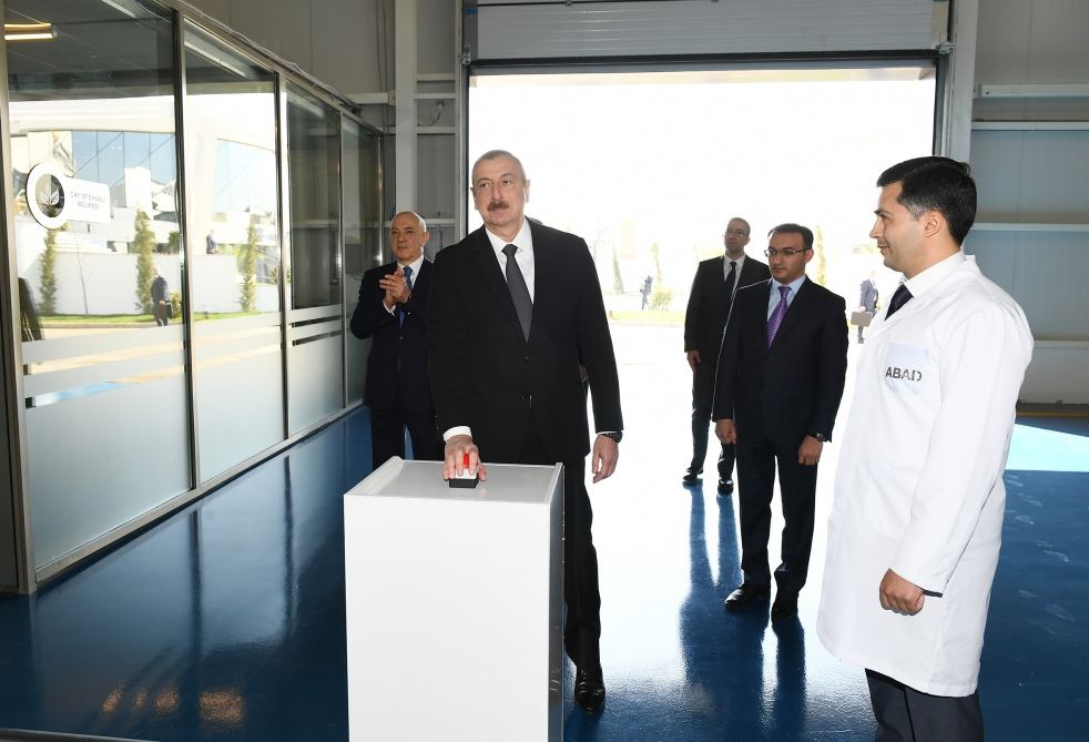 Azerbaijani president opens “ASAN Hayat” complex in Tovuz district (PHOTO)