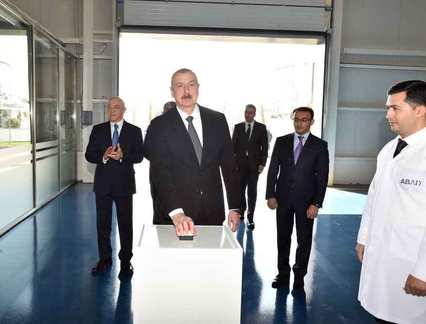 Azerbaijani president opens “ASAN Hayat” complex in Tovuz district (PHOTO)