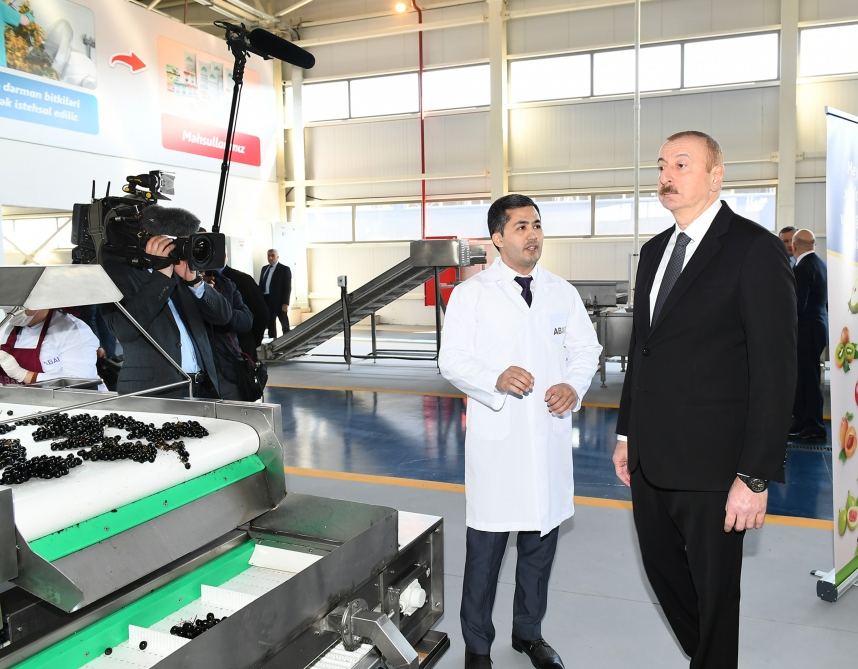 Azerbaijani president opens “ASAN Hayat” complex in Tovuz district (PHOTO)
