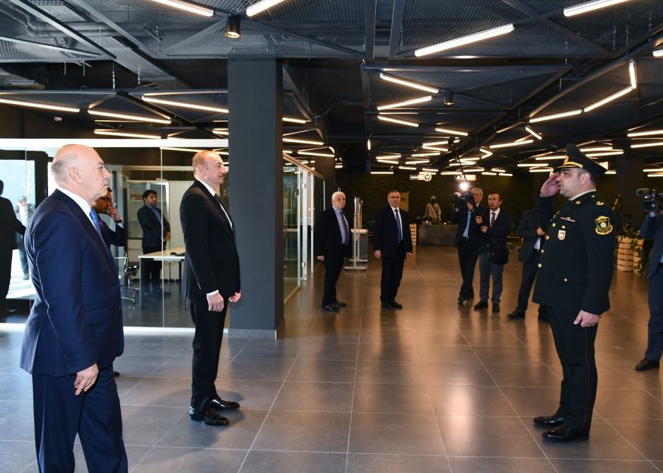 Azerbaijani president opens “ASAN Hayat” complex in Tovuz district (PHOTO)