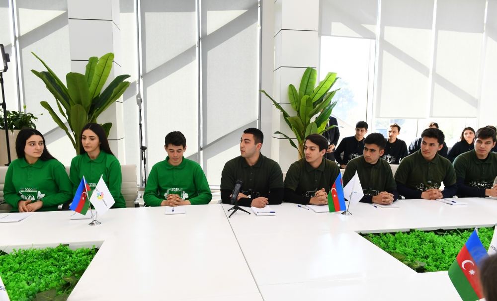Azerbaijani president opens “ASAN Hayat” complex in Tovuz district (PHOTO)