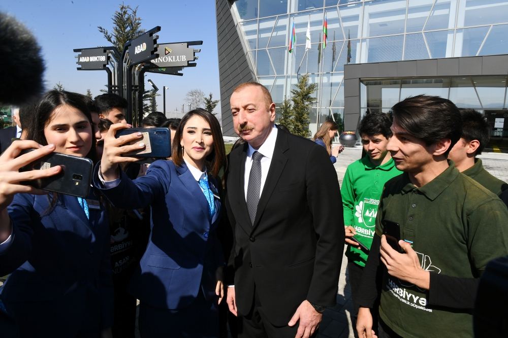 Azerbaijani president opens “ASAN Hayat” complex in Tovuz district (PHOTO)