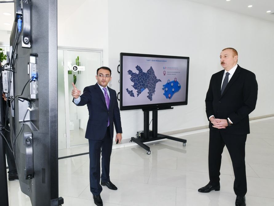 Azerbaijani president opens “ASAN Hayat” complex in Tovuz district (PHOTO)