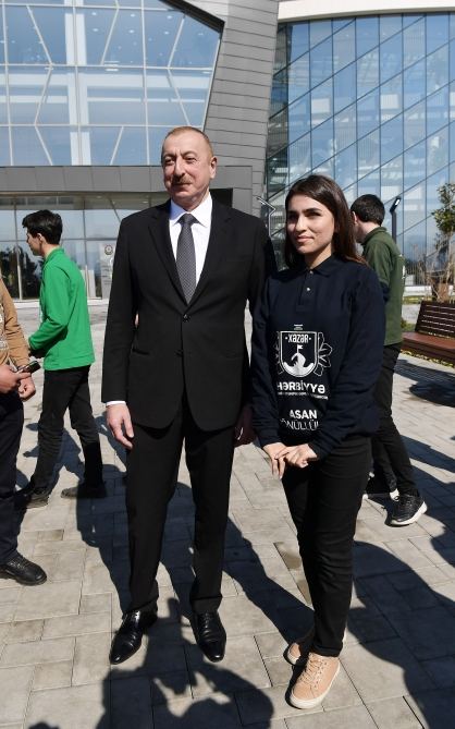 Azerbaijani president opens “ASAN Hayat” complex in Tovuz district (PHOTO)