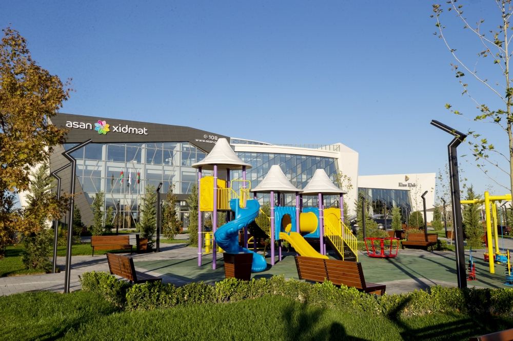Azerbaijani president opens “ASAN Hayat” complex in Tovuz district (PHOTO)