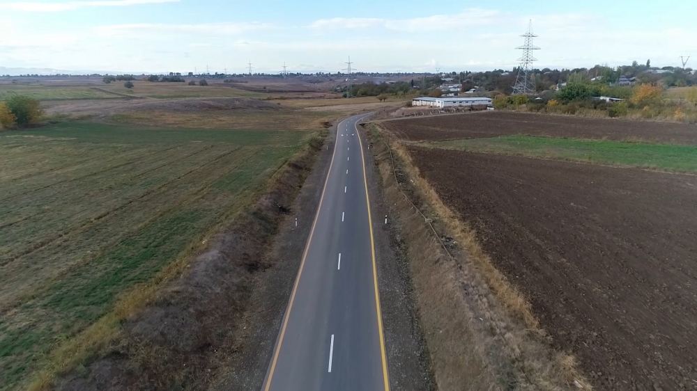 President Ilham Aliyev inaugurated newly renovated Aghstafa-Yenigun-Khatai-Gachag Karam-Poylu-Khilkhina highway (PHOTO)