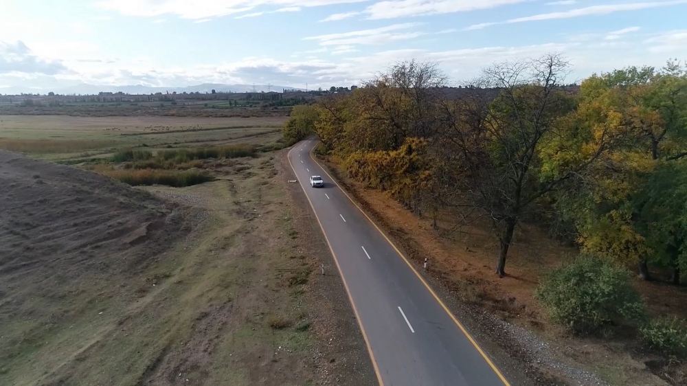 President Ilham Aliyev inaugurated newly renovated Aghstafa-Yenigun-Khatai-Gachag Karam-Poylu-Khilkhina highway (PHOTO)