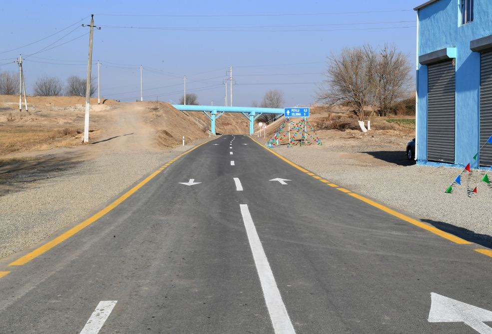 President Ilham Aliyev inaugurated newly renovated Aghstafa-Yenigun-Khatai-Gachag Karam-Poylu-Khilkhina highway (PHOTO)