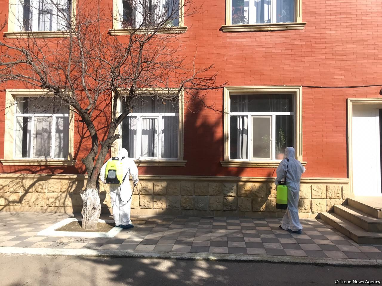 Disinfection work ongoing in Baku amid COVID-19 threat (PHOTO)