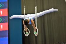 Competitions of AGF Junior Trophy International Tournament in Men's Artistic Gymnastics continue in Baku National Gymnastics Arena (PHOTO