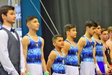 Competitions of AGF Junior Trophy International Tournament in Men's Artistic Gymnastics continue in Baku National Gymnastics Arena (PHOTO