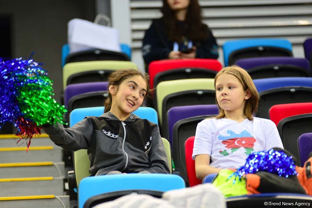Competitions of AGF Junior Trophy International Tournament in Men's Artistic Gymnastics continue in Baku National Gymnastics Arena (PHOTO