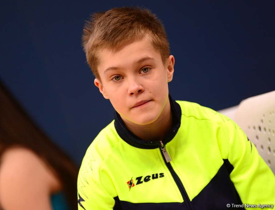 Competitions of AGF Junior Trophy International Tournament in Men's Artistic Gymnastics continue in Baku National Gymnastics Arena (PHOTO