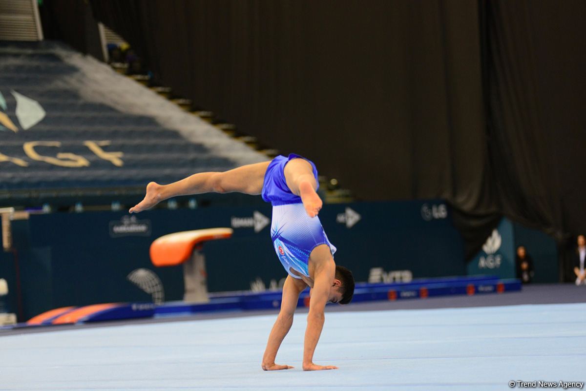 AGF Junior Trophy International Tournament in Men's Artistic Gymnastics kicks off in Baku (PHOTO)