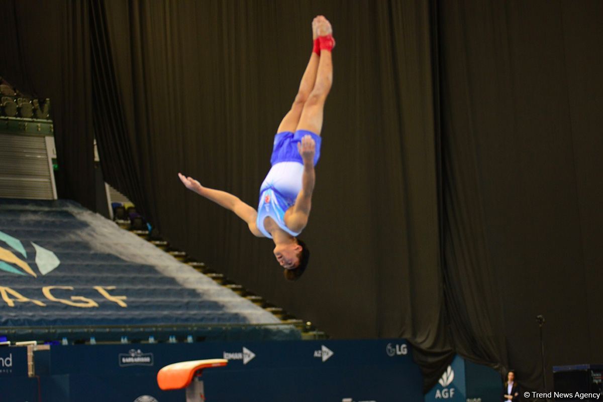 AGF Junior Trophy International Tournament in Men's Artistic Gymnastics kicks off in Baku (PHOTO)