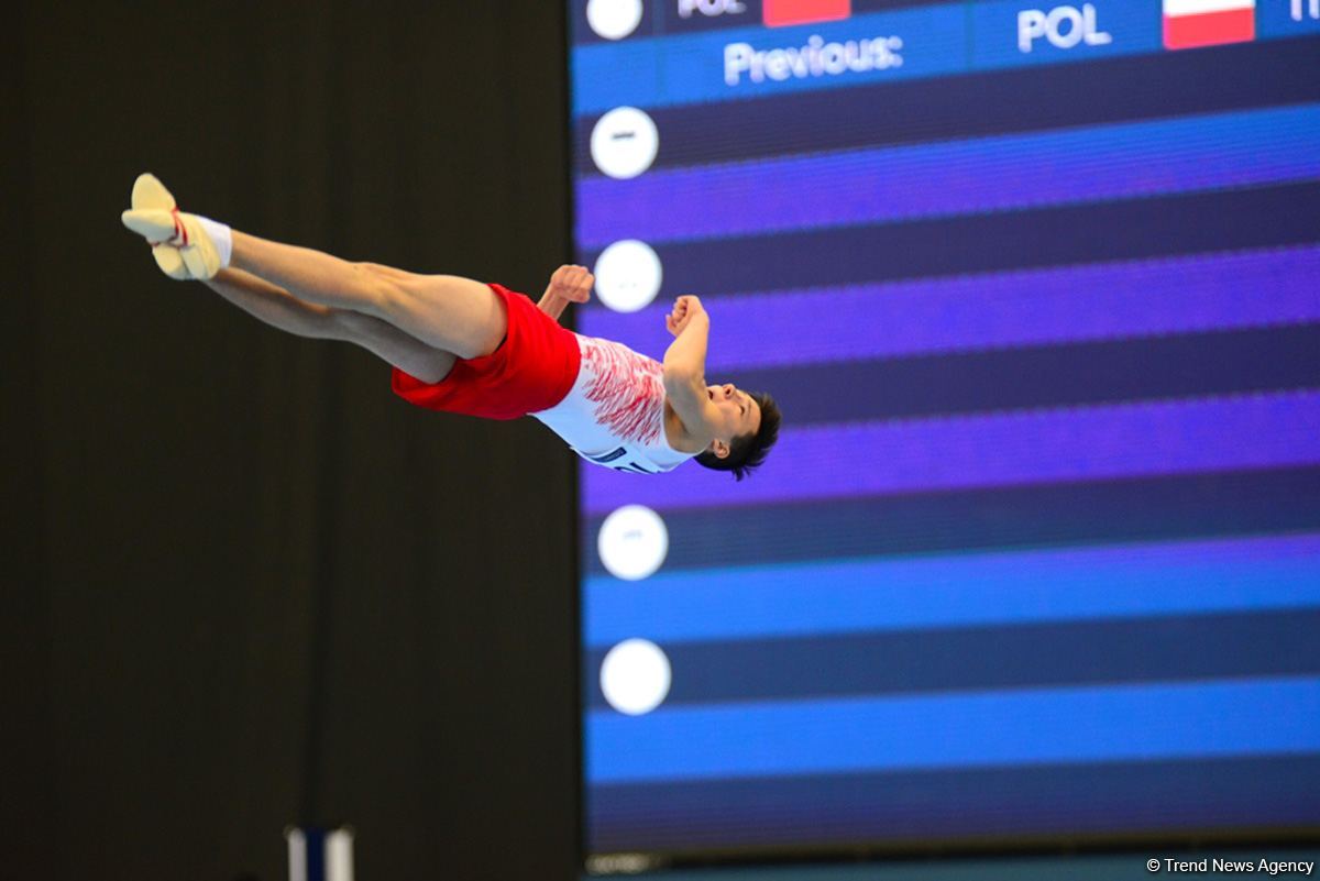 AGF Junior Trophy International Tournament in Men's Artistic Gymnastics kicks off in Baku (PHOTO)