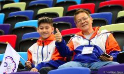 Finals of 1st AGF Junior Trophy International Tournament in Men's Artistic Gymnastics kicks off in Baku (PHOTO)