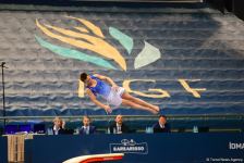 Finals of AGF Junior Trophy International Tournament in Men's Artistic Gymnastics continue at National Gymnastics Arena (PHOTO)