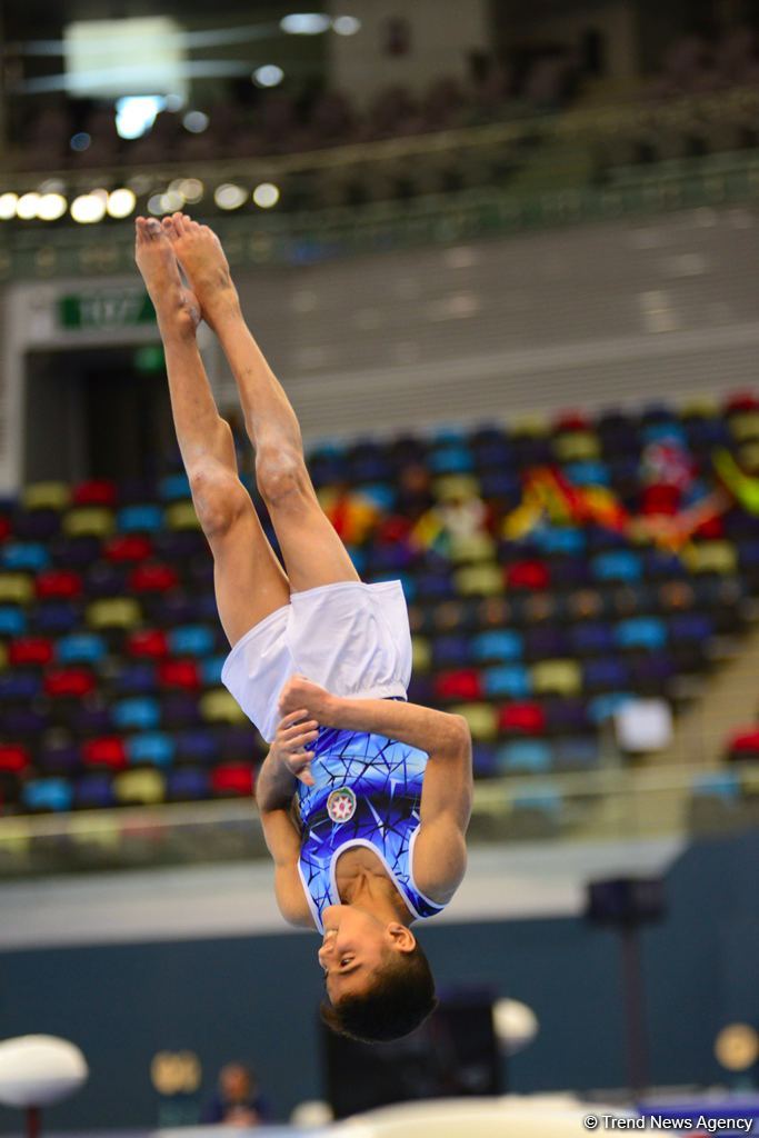 Finals of 1st AGF Junior Trophy International Tournament in Men's Artistic Gymnastics kicks off in Baku (PHOTO)