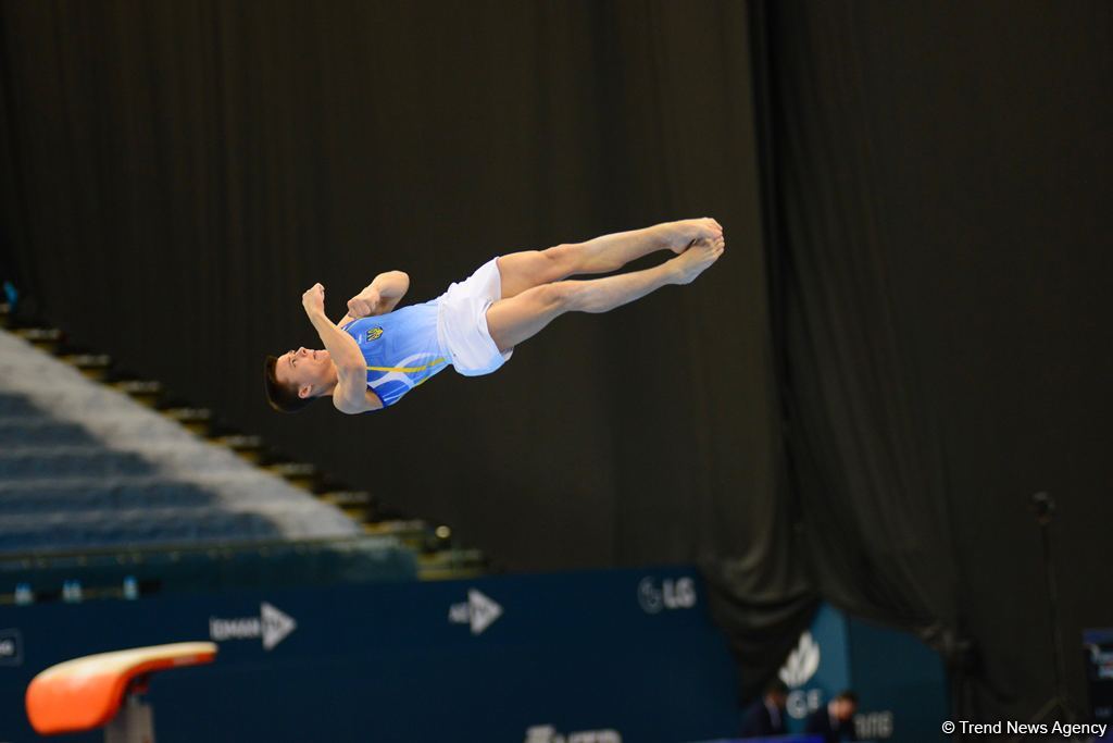 Finals of 1st AGF Junior Trophy International Tournament in Men's Artistic Gymnastics kicks off in Baku (PHOTO)