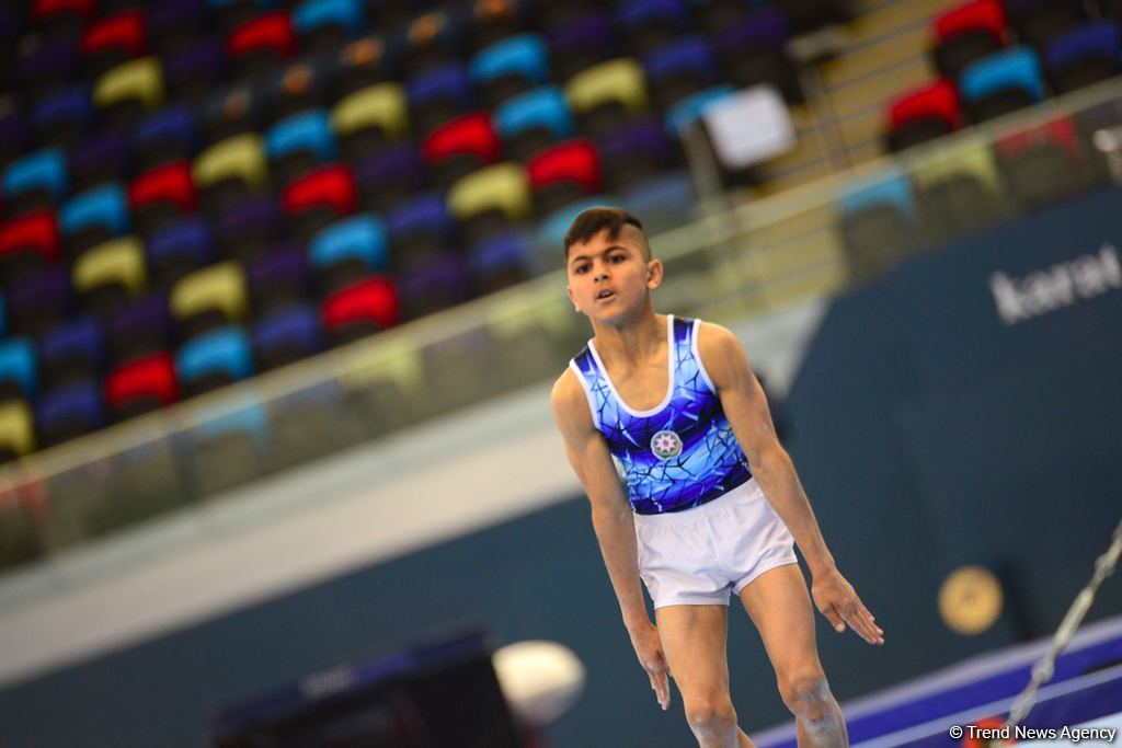 Finals of 1st AGF Junior Trophy International Tournament in Men's Artistic Gymnastics kicks off in Baku (PHOTO)
