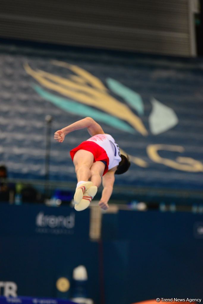 Finals of 1st AGF Junior Trophy International Tournament in Men's Artistic Gymnastics kicks off in Baku (PHOTO)
