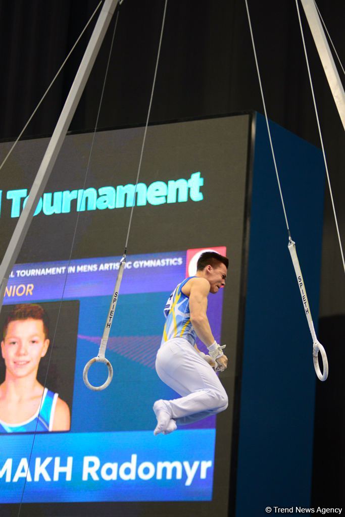 Finals of AGF Junior Trophy International Tournament in Men's Artistic Gymnastics continue at National Gymnastics Arena (PHOTO)