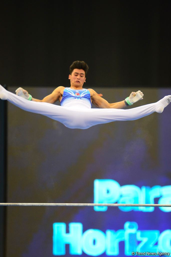 Finals of AGF Junior Trophy International Tournament in Men's Artistic Gymnastics continue at National Gymnastics Arena (PHOTO)