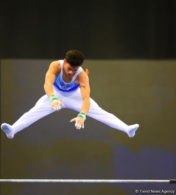 Finals of AGF Junior Trophy International Tournament in Men's Artistic Gymnastics continue at National Gymnastics Arena (PHOTO)
