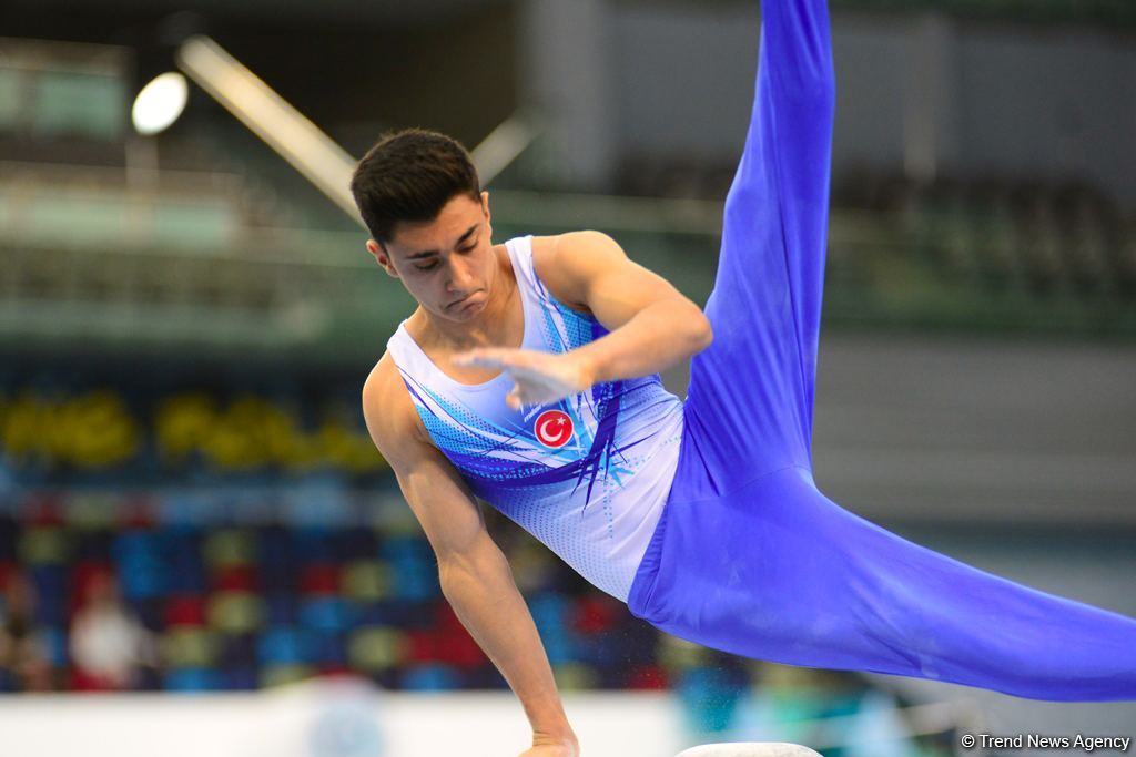 Finals of AGF Junior Trophy International Tournament in Men's Artistic Gymnastics continue at National Gymnastics Arena (PHOTO)