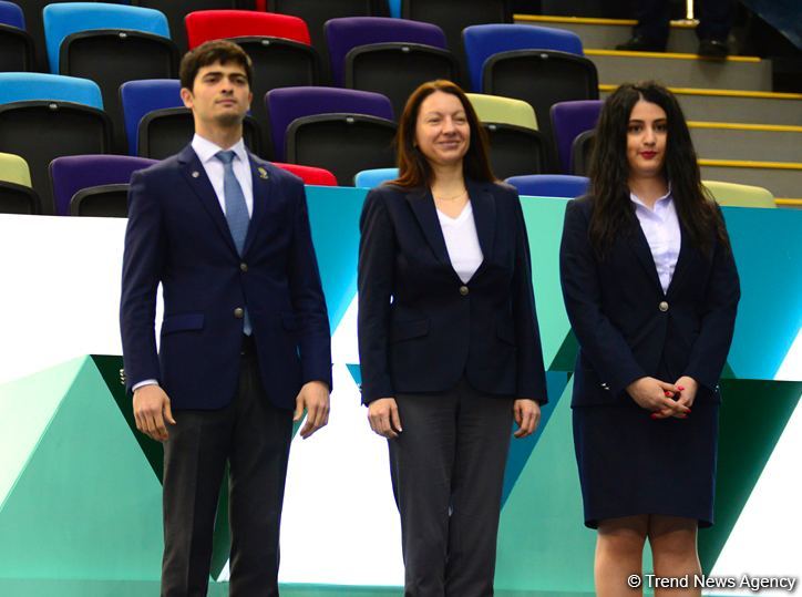 Baku hosts awarding ceremony for winners of AGF Junior Trophy International Tournament in separate exercises (PHOTO)