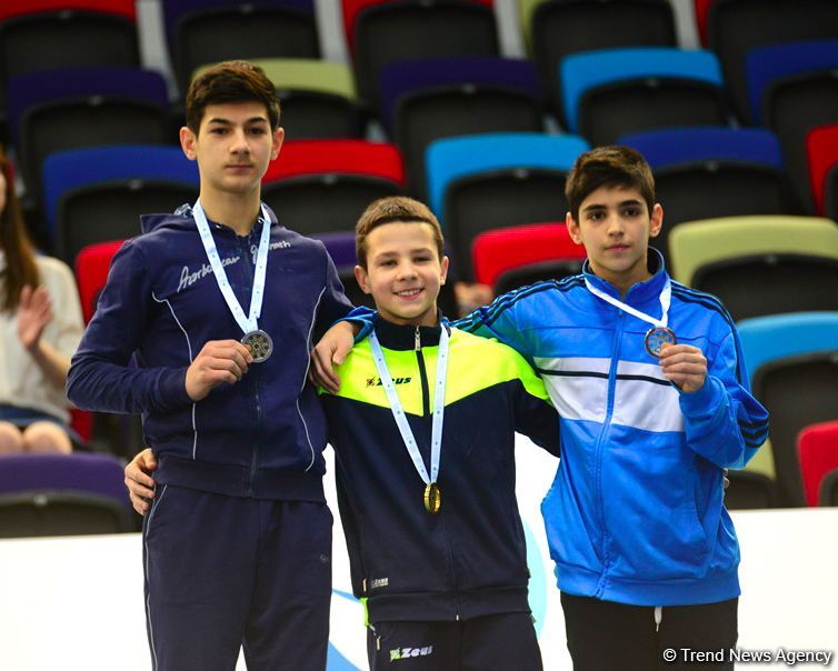 Baku hosts awarding ceremony for winners of AGF Junior Trophy International Tournament in separate exercises (PHOTO)