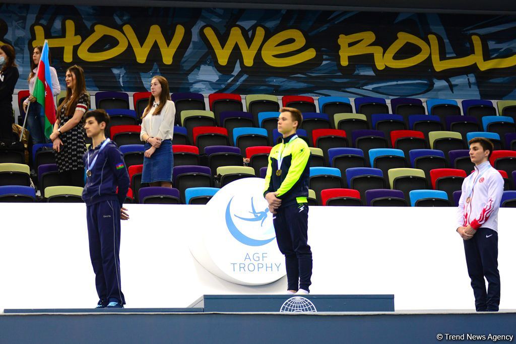 Baku hosts awarding ceremony for winners of AGF Junior Trophy International Tournament in separate exercises (PHOTO)