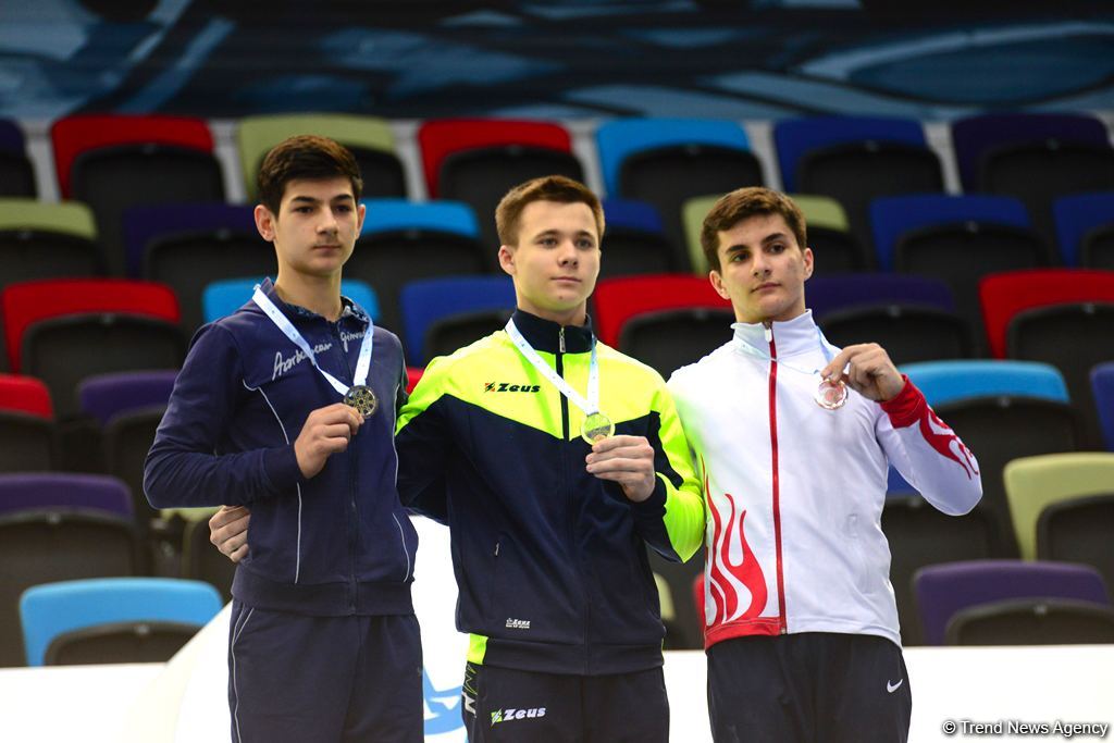 Baku hosts awarding ceremony for winners of AGF Junior Trophy International Tournament in separate exercises (PHOTO)