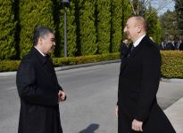 Official welcome ceremony held for President of Turkmenistan Gurbanguly Berdimuhamedov (PHOTO/VIDEO)