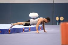 Podium training of athletes involved in FIG Artistic Gymnastics Apparatus World Cup underway at National Gymnastics Arena in Baku (PHOTO)