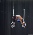 Podium training of athletes involved in FIG Artistic Gymnastics Apparatus World Cup underway at National Gymnastics Arena in Baku (PHOTO)