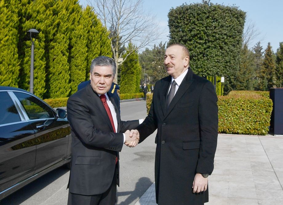 Official welcome ceremony held for President of Turkmenistan Gurbanguly Berdimuhamedov (PHOTO/VIDEO)