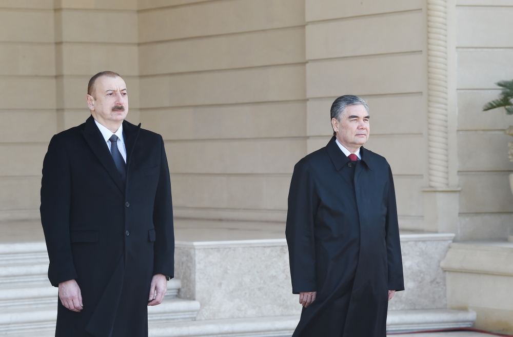 Official welcome ceremony held for President of Turkmenistan Gurbanguly Berdimuhamedov (PHOTO/VIDEO)