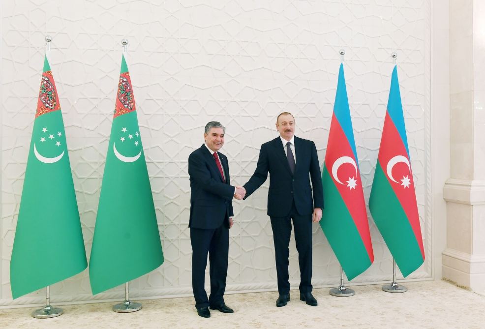 Official welcome ceremony held for President of Turkmenistan Gurbanguly Berdimuhamedov (PHOTO/VIDEO)